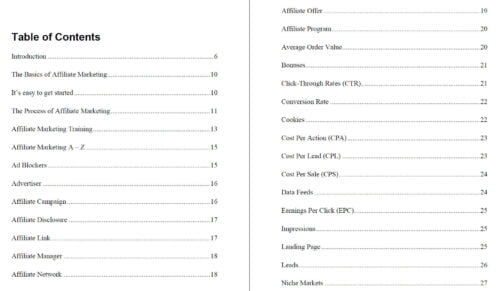 Affiliate Marketing 2024 Ebook