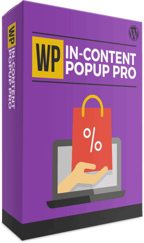WP In-Content Wordpress Popup Plugin Pro Version