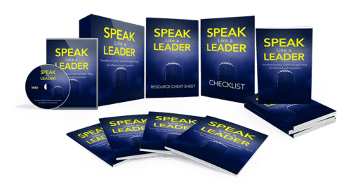 Learn to Speak Like A Leader Video Training & Ebook