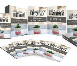 Life Of Contentment: Peace Training Videos and Ebook with MRR