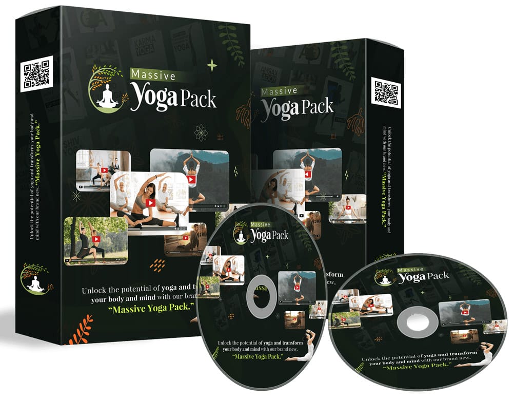 Hot Yoga Videos Pack - 3300 Videos, 130 eBooks with PLR