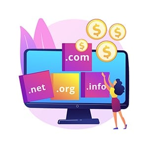 sell domain make money