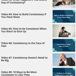The Art of Consistency for Unstoppable Success - Videos + Ebook - Image 3